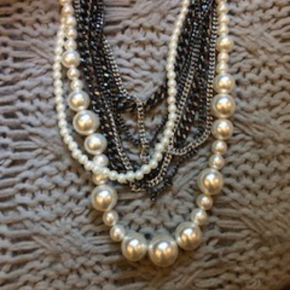 Multi-Strand Statement Necklace *Euc* - image 2